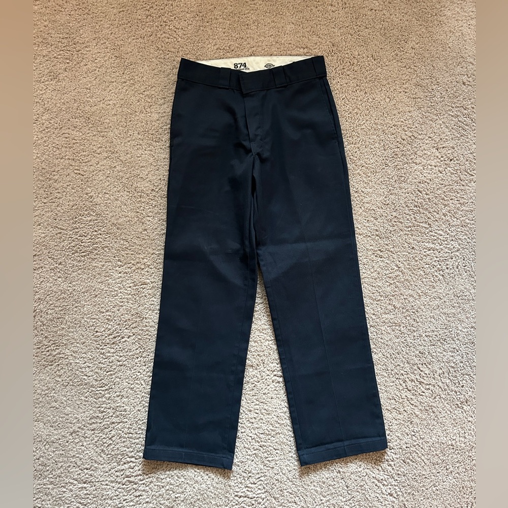Dickies 874 Pants - Navy Blue 32x30